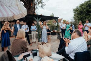 Relaxed intimate wedding at the Townhouse in Alresford