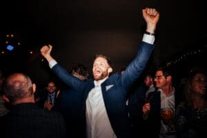 Ash Barton wedding epic dancefloor Kirsty Bowen Photography