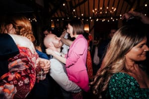Sopley Mill wedding epic dancefloor Kirsty Bowen Photography
