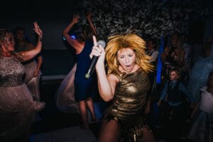 Sopley Mill wedding epic dancefloor Kirsty Bowen Photography